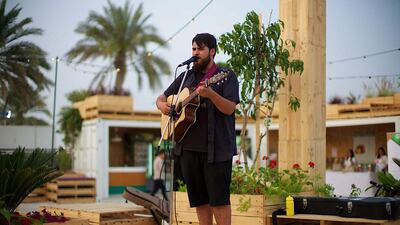 Khalifa Thani's Paper Plane album launch. Courtesy The Fridge