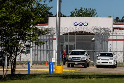 The Central Louisiana ICE Processing Centre in Jena, where Mahmoud Khalil is detained. Reuters