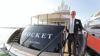 Dr. Rainer Behne , Chairman of Behnemar Global ( Pawan Singh / The National )