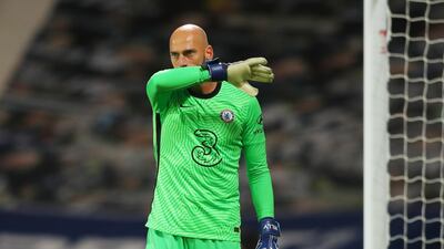 CHELSEA RATINGS: Willy Caballero – 6. Not at fault for any of West Brom’s goals but hardly inspires confidence. The sooner Edouard Mendy is ready to start, the better for Chelsea. EPA