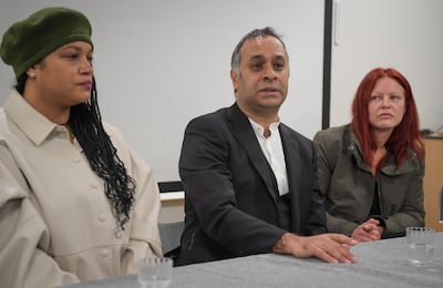 Criminal lawyer Raj Chada represented the Colston Four, who were found not guilty of criminal damage after a statue of 17th century slave trader Edward Colston was pulled down in 2020. Getty Images