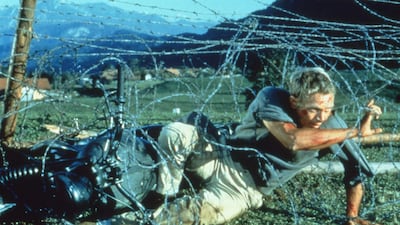 Steve McQueen in 'The Great Escape'. Courtesy Metro-Goldwyn-Mayer