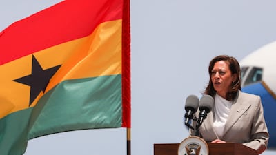 US Vice President Kamala Harris starts a three-country tour of Africa, promoting the White House's positive vision of the continent as the 'future of the world'. AFP
