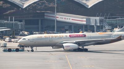 Etihad Airways currently operates daily flights between Abu Dhabi and Beijing, Chengdu, Shanghai and above, Hong Kong. (Photo by studioEAST/Getty Images)