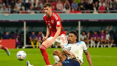 Chris Mepham – 6. Impressive in the first half. Quick to sniff and snuff out danger whenever it developed in his vicinity, most notably closing down Foden to force the England man to blaze over. Overrun in the second half though, and perhaps slow to react to the turnover for England’s second. AP Photo