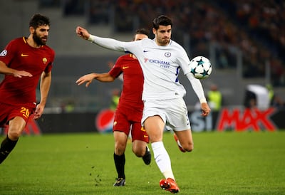 Chelsea’s Alvaro Morata has reportedly yet to adjust to life in London. Stefano Rellandini / Reuters