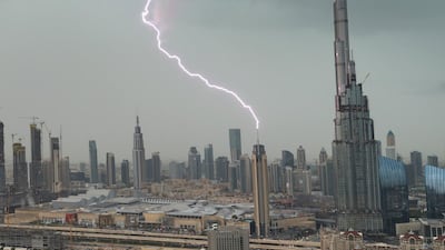 Forevcasters have said thunderstorms could hit the UAE in the coming days