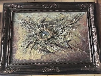 An experimental piece by Dr Mohammad Yousef Asefi. Photo by Sarvy Geranpayeh