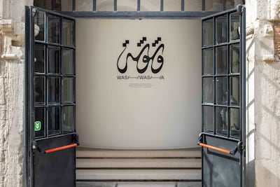 The National Pavilion UAE's latest exhibition at Venice Biennale features work from six artists. Photo: National Pavilion UAE - Venice Biennale