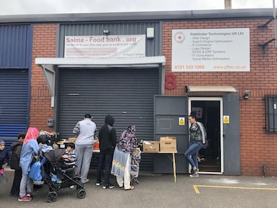 Salma Food Bank has been busy so far this Ramadan. Salma Food Bank