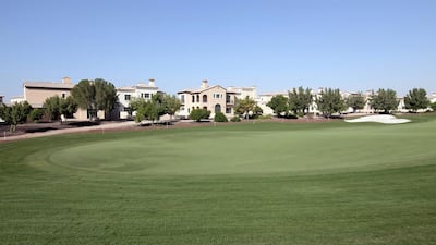 Villas adjoining Jumeirah Golf Estates’ Earth Course. Developers in Dubai have announced plans for at least 28.5 million square metres of new golf course developments. Jeffrey E Biteng / The National