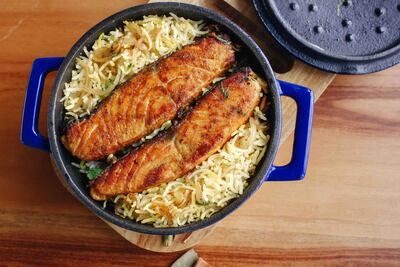 Salmon is a good source of omega-3. Photo: Treej Cafe