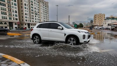 Abu Dhabi weather images. Victor Besa / The National