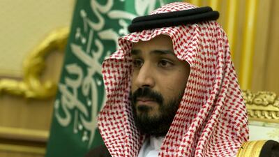 Saudi Arabia’s deputy crown prince Mohammed bin Salman said his country could boost output to 11.5 million barrels per day immediately, and 12.5m bpd within six months, from the current 10.2 million bpd. Kenzo Tribouillard / AFP