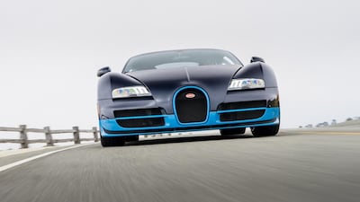 Despite its fearsome power (1,200hp) and speed, the Bugatti Veyron can comfortably be taken on long journeys. Courtesy Bugatti