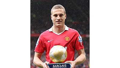 Nemanja Vidic has been in excellent form for Manchester United — earning him the Barclays Player of the Season.