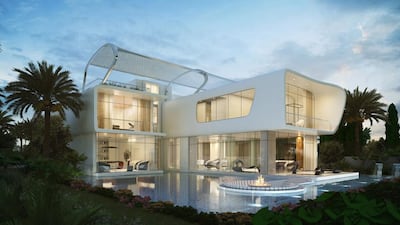 The villas will be located within the 55 million sq ft Akoya Oxygen development. Courtesy Damac