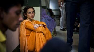 Asha Devi has been waiting at the All India Institute of Medical Sciences Hospital in New Delhi for two weeks for her eight-year-old son's heart bypass surgery.