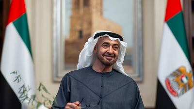 President Sheikh Mohamed said health care is a priority for the Emirates. Photo: UAE Presidential Court