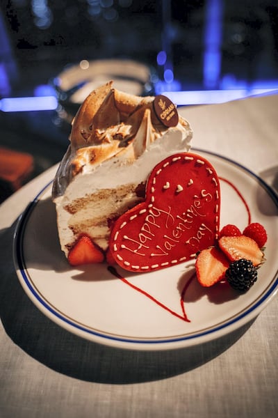 Cipriani Yas Island, will be serving food a la carte, with no minimum spend, for Valentine's Day. Courtesy of Cipriani