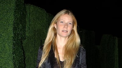 Gwyneth Paltrow, in Stella McCartney, attends the launch party of Stella McCartney's collaboration with H&M at St Olave's House on October 25, 2005 in London, England. Getty Images