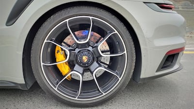 The 10-spoke alloys have a 20-inch diameter at the front and 21 at the rear.