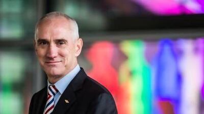 Russel Mills, Dow Chemical's chief climate envoy, spent 30 years developing the company's commercial operations. Geert Vanden Wijngaert for The National