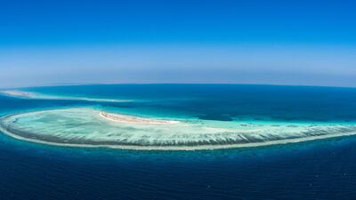 The Red Sea Project includes a vast archipelago of more than 50 untouched islands, with direct access to unspoiled, and thriving coral reefs. Courtesy The Red Sea Development Company