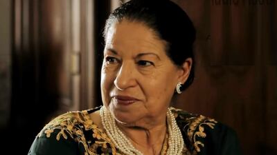 Farida Sabounji received several awards during her career, most notably the Algerian National Order of Merit. Photo: Farida Sabounji Facebook