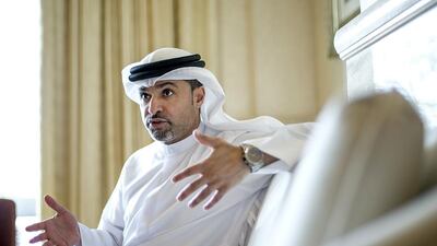 Abdullah Al Darmaki, chief executive of the Khalifa Fund for Enterprise Development, at the Innovation Conference.