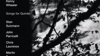This CD cover image released by ECM Records shows "Songs for Quintet," by Kenny Wheeler (ECM via AP)
