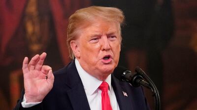 Mr Trump looks to tighten the noose on Iran and has appointed another hawkish National Security Advisor amid heightened tensions in the Middle East. AFP