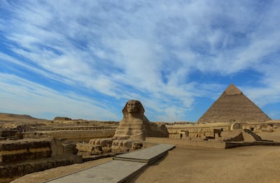 The Giza complex has appeared in films including Cleopatra, The Spy Who Loved Me, Jumper and Transformers, playing on the pyramids’ instant association with ancient power and mystery. AFP