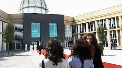 Sorbonne University Abu Dhabi opened its permanent campus on Reem Island in Abu Dhabi in February 2011. Delores Johnson / The National