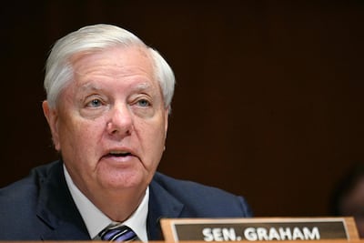 US Senator Lindsey Graham. AFP