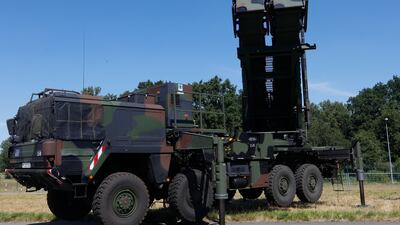The Patriot air defence system could provide greatly expanded, networked coverage against Russian aircraft and missiles. Getty