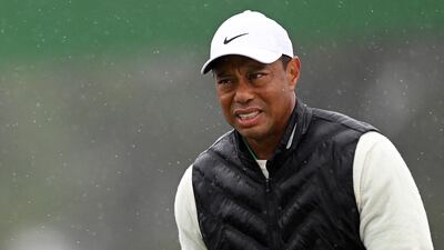 Tiger Woods has competed in just five tournaments since his car crash in February 2021, completing 72 holes only twice. Getty