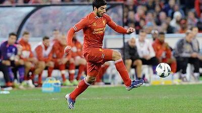 Suarez last played for Liverpool in pre-season friendlies in Melbourne, Australia, in July. Mac Fairclough / AFP