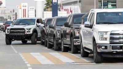 The Ford Trucks range has come a long way since 1917, when the Ford TT was launched. Antonie Robertson / The National