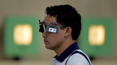 Jitu Rai finished fifth in the men's 10-metre individual air pistol at the 2014 Asian Games in Incheon, South Korea on Sunday. Manan Vatsyayana / AFP / September 21, 2014