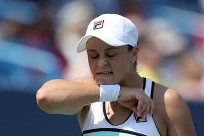 Ashleigh Barty of Australia was beaten 6-2, 6-4 by veteran Svetlana Kuznetsova. Rob Carr / Getty Images