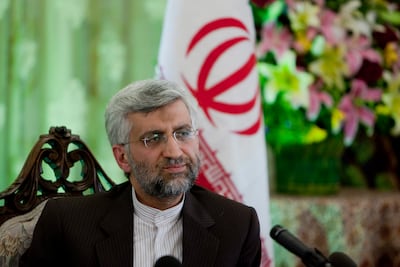 Saeed Jalili served as chief negotiator in Iranian nuclear talks. Bloomberg