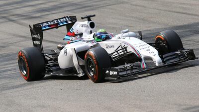 Felipe Massa of Williams is ninth in the driver's standings this year in Formula One. Alessandro Trovati / AP / September 7, 2014