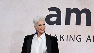 Model Maye Musk. AFP