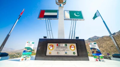 The Pakistani prime minister, Imran Khan, has opened the Sheikh Mohamed bin Zayed Al Nahyan Road in the Mohmand district of Khyber Pakhtunkhwa. All photos Wam