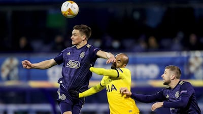 Rasmus Lauritsen - 9, Was so persistent in his defending and did well when forced onto the back foot. Got some key blocks and clearances in at the end. Booked for a foul on Kane. AFP