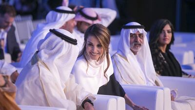 Queen Rania of Jordan says the voices of moderate Islam must be heard above the extremists. Photo: Silvia Razgova / The National