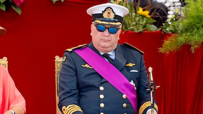 Prince Laurent, sometimes called the 'cursed prince', in Belgium. Getty Images