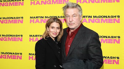 Hilaria Baldwin, left, and Alec Baldwin have six children, with another on the way, as well as two dogs and three cats. Getty / AFP