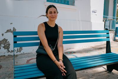 Noor, 21, said she was voting No because "I want my country to stay a democracy". Erin Clare Brown / The National